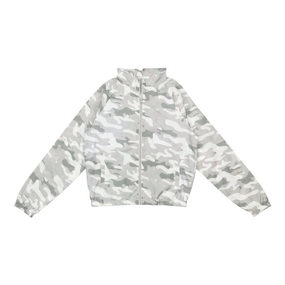 Women Lightweight Windbreaker Suit Outdoor Hiking Hooded Jacket with Liner Size - Picture 3 of 7